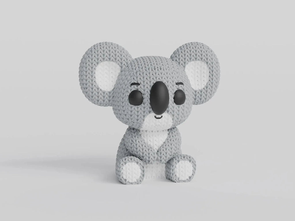 Figurine koala tricot 3D • Sculpture artisanale • Déco exotique | Bandji3D Bandji3D