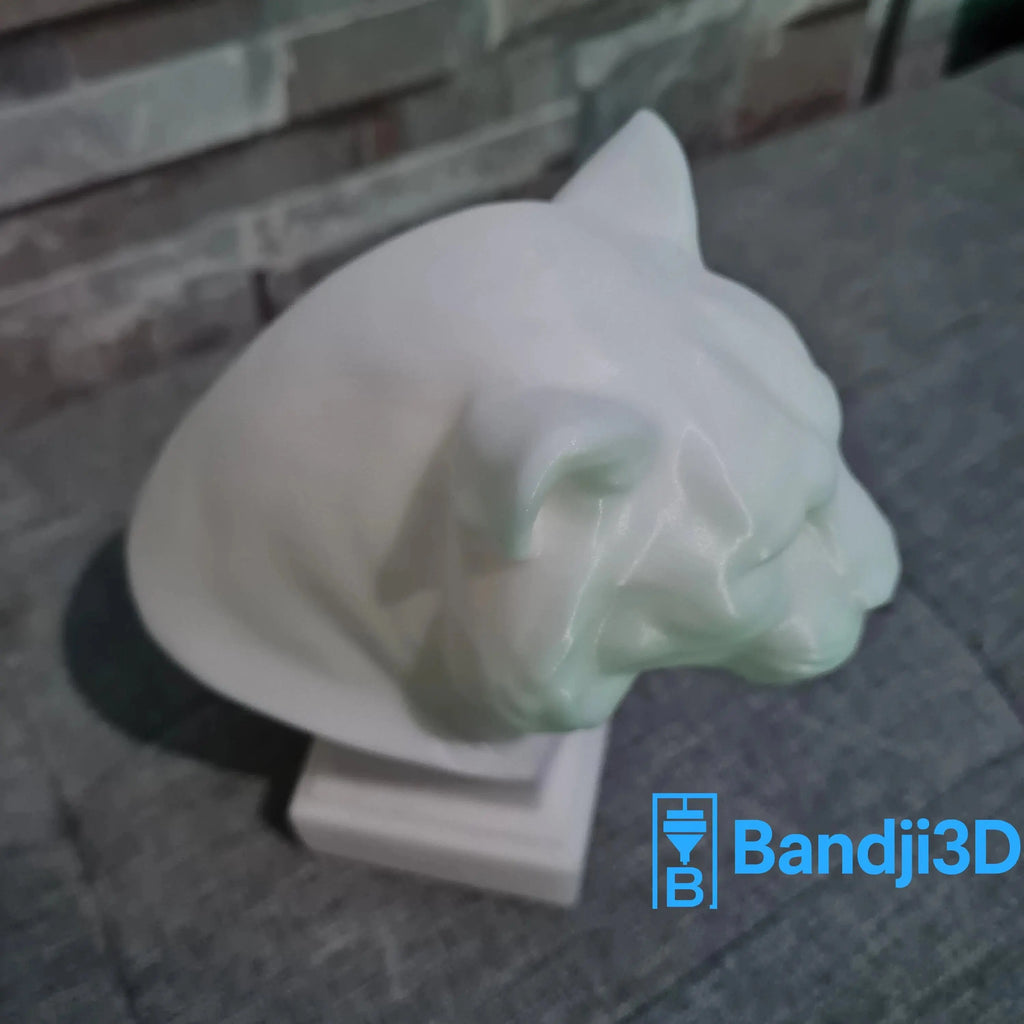 Buste Tigre 3D – Sculpture Animale Moderne & Élégante | Bandji3D Bandji3D
