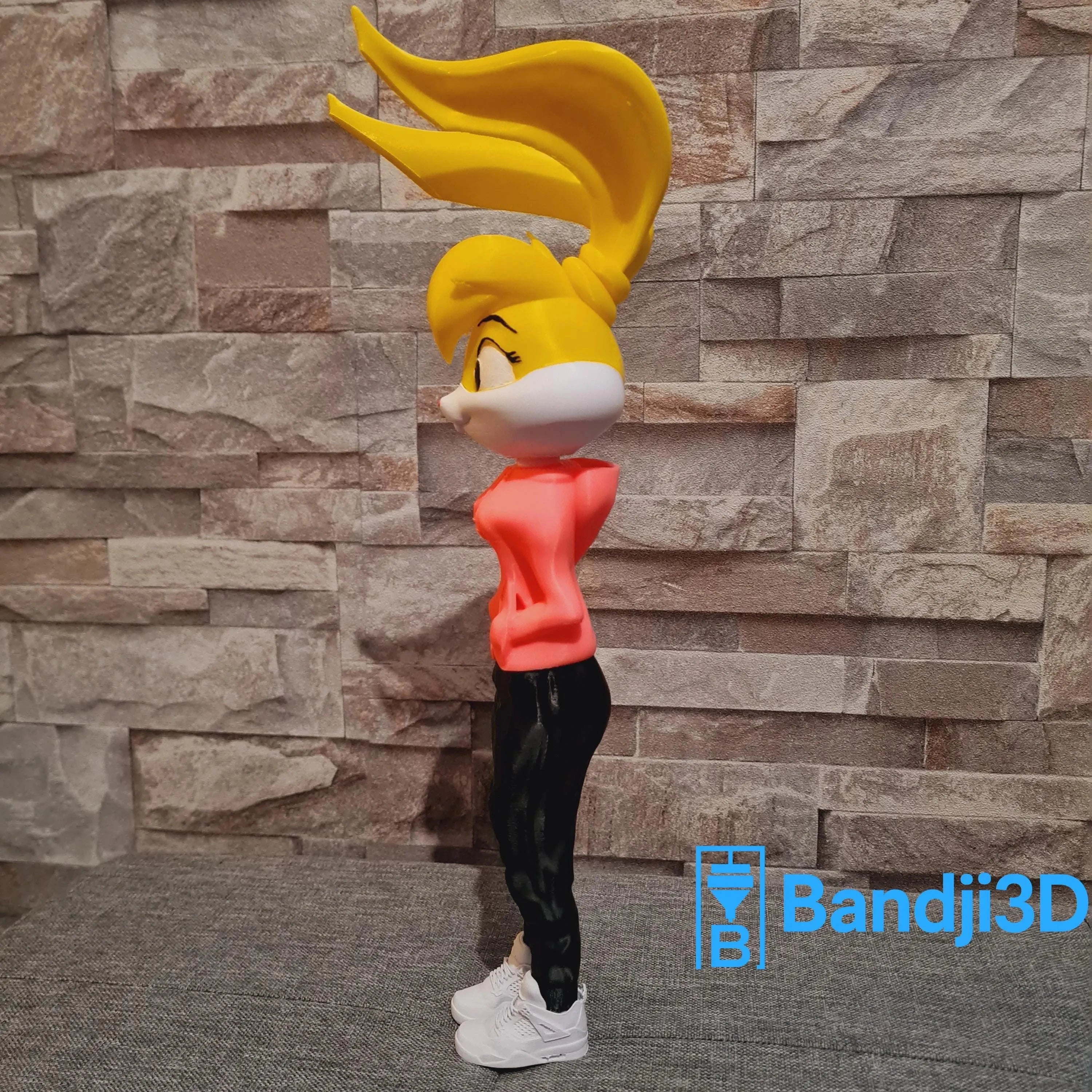 Figurine Lola Bunny 3D Streetwear – Personnalisable & Pop Culture | Bandji3D Bandji3D