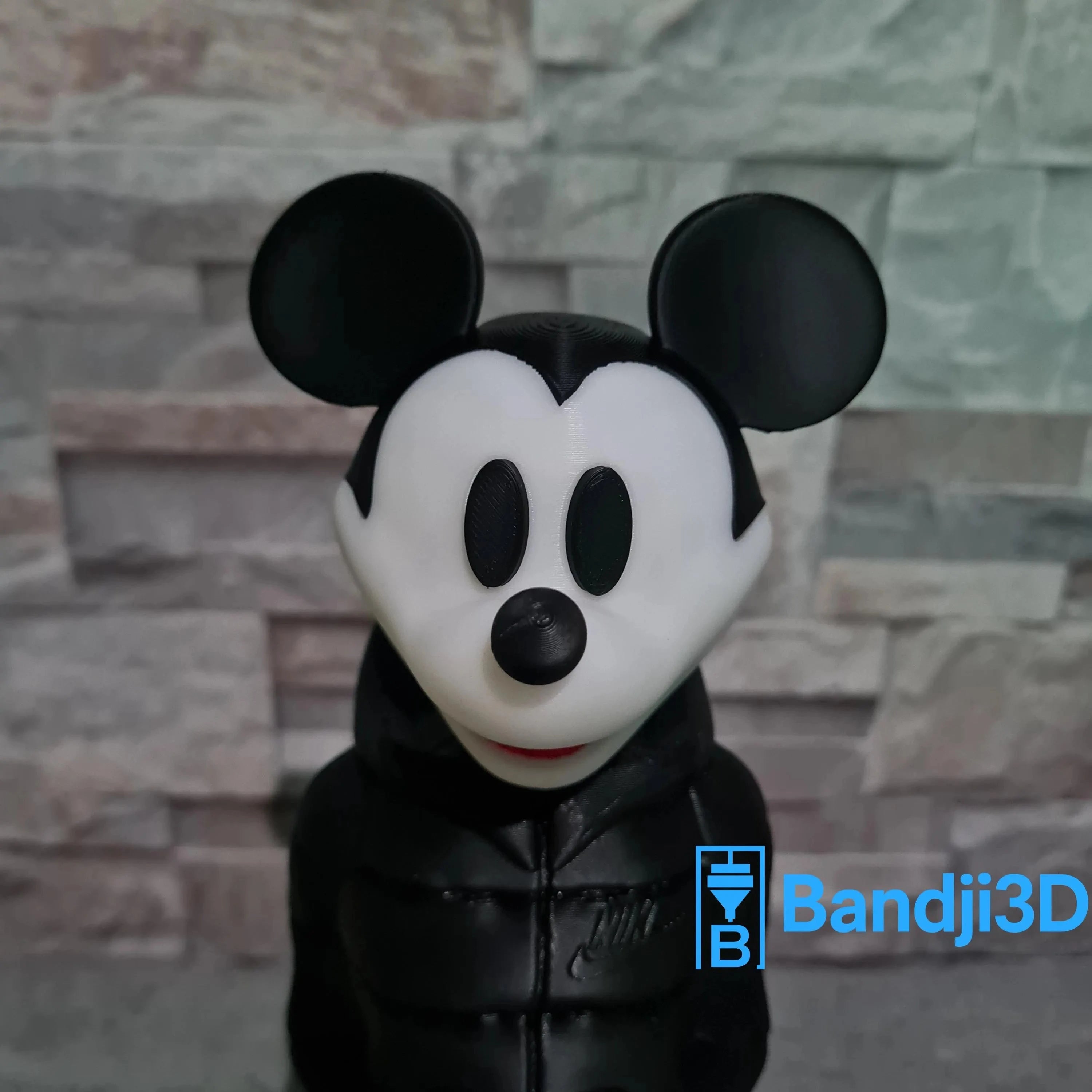 Figurine Mickey 3D Streetwear – Déco Pop Culture Personnalisable | Bandji3D Bandji3D