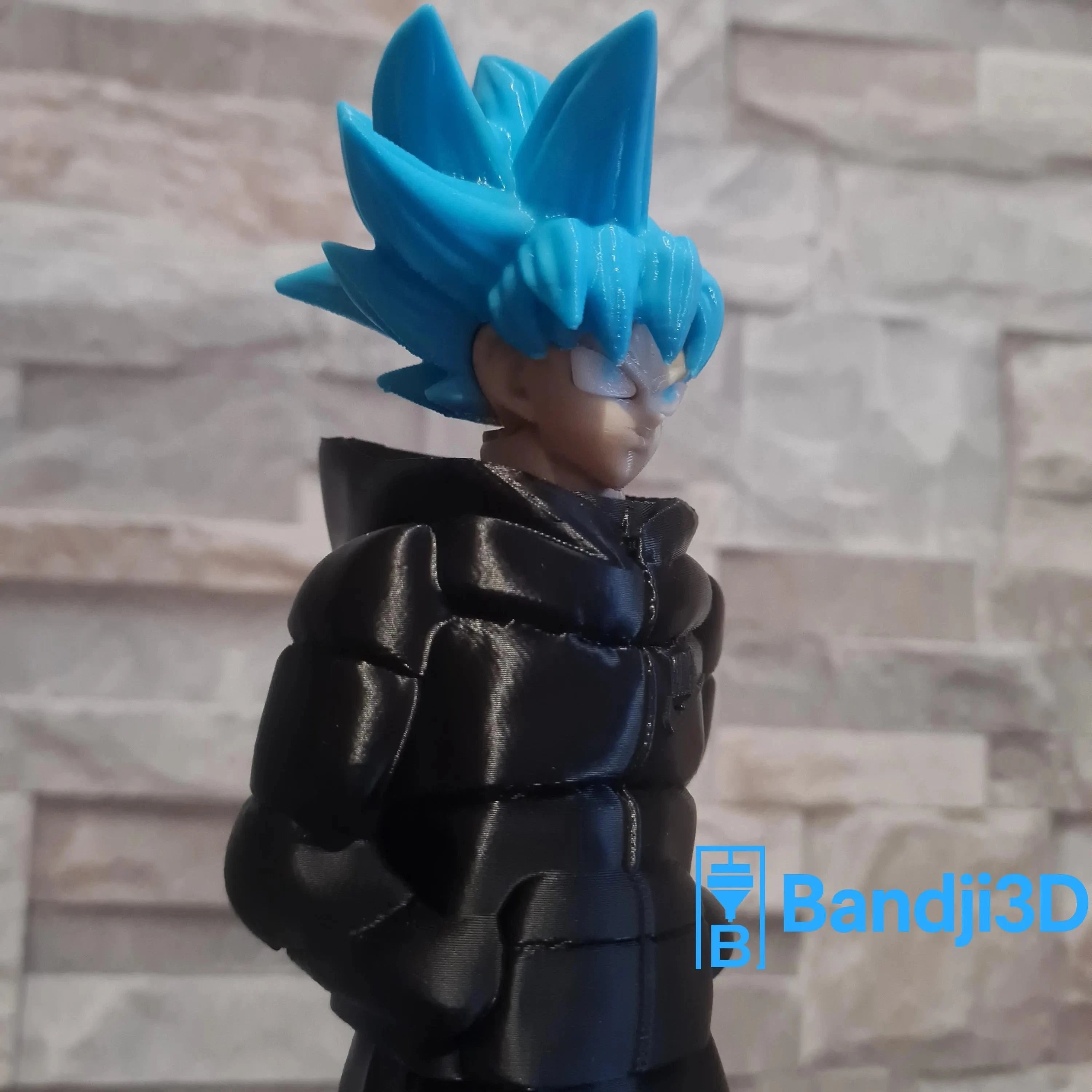 Figurine Son Goku 3D Streetwear – Saiyan Personnalisable 25 cm | Bandji3D Bandji3D