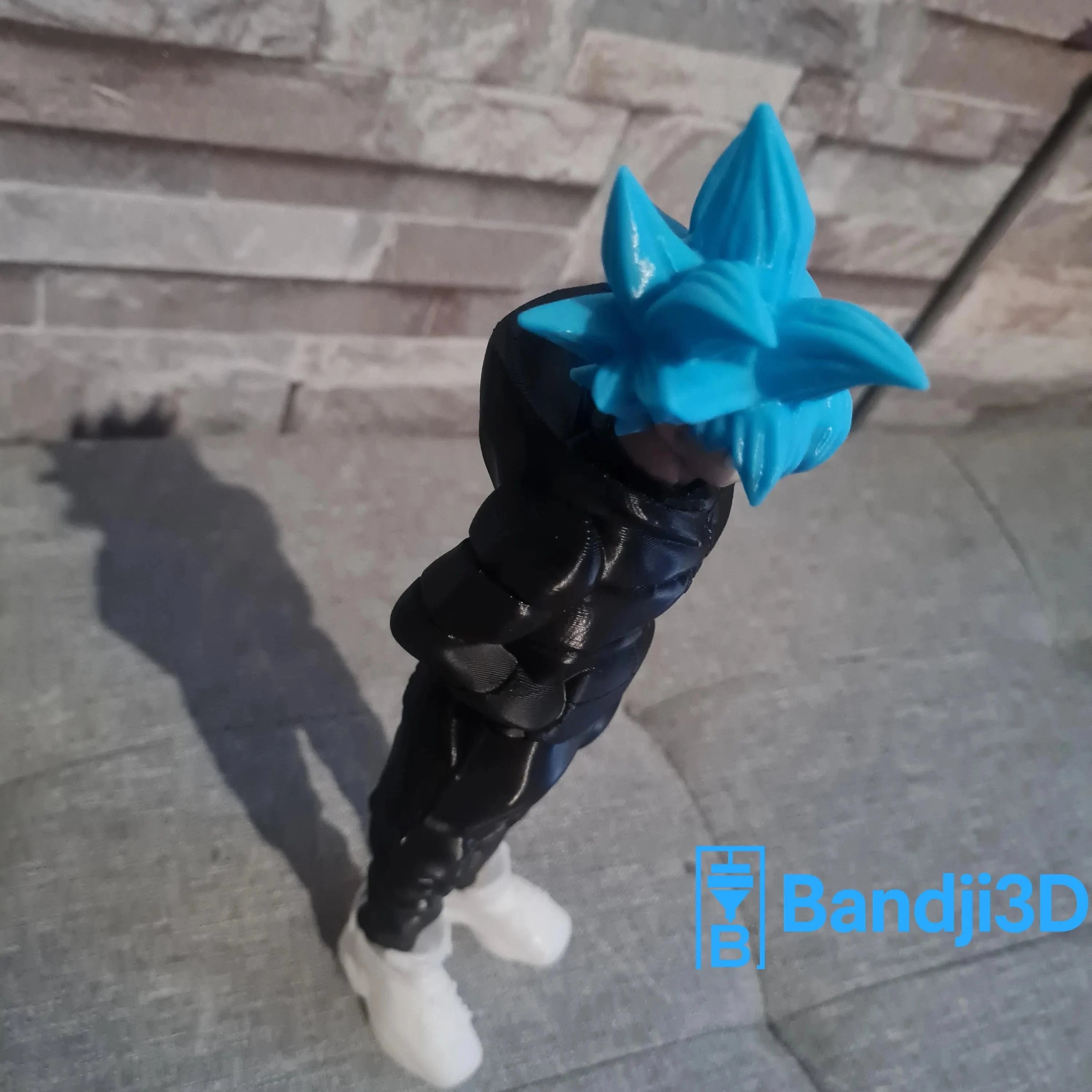 Figurine Son Goku 3D Streetwear – Saiyan Personnalisable 25 cm | Bandji3D Bandji3D