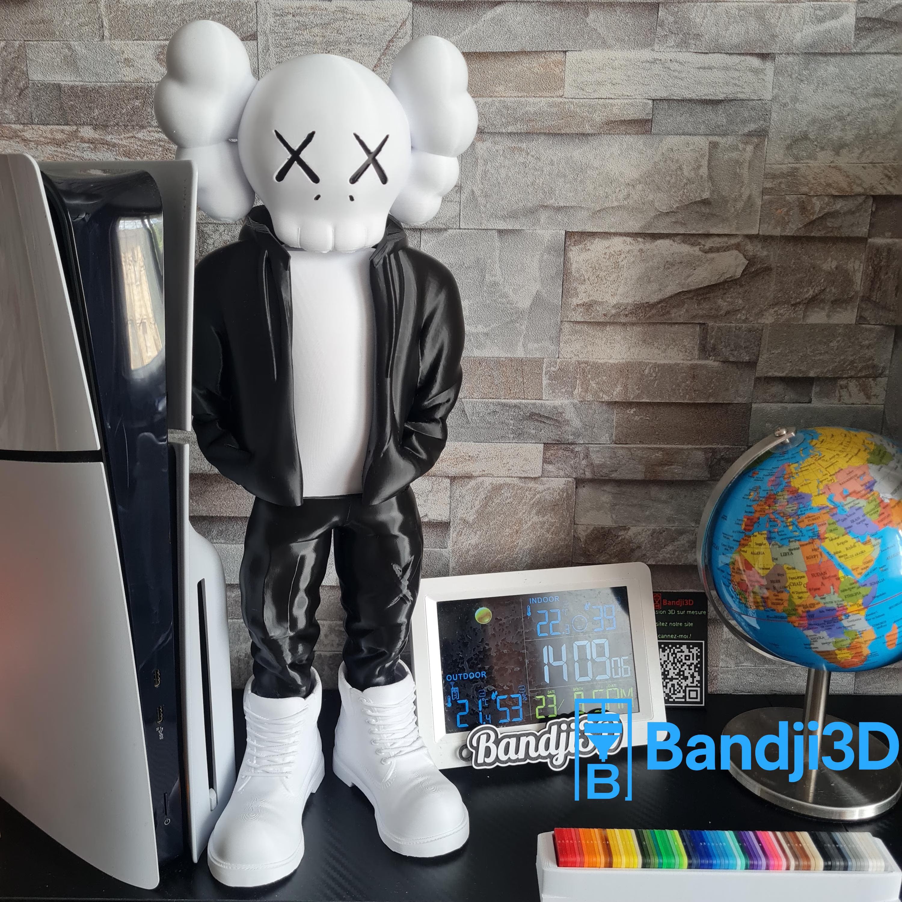 Sculpture KAWS 3D – Figurine Collector Déco Moderne | Bandji3D Bandji3D