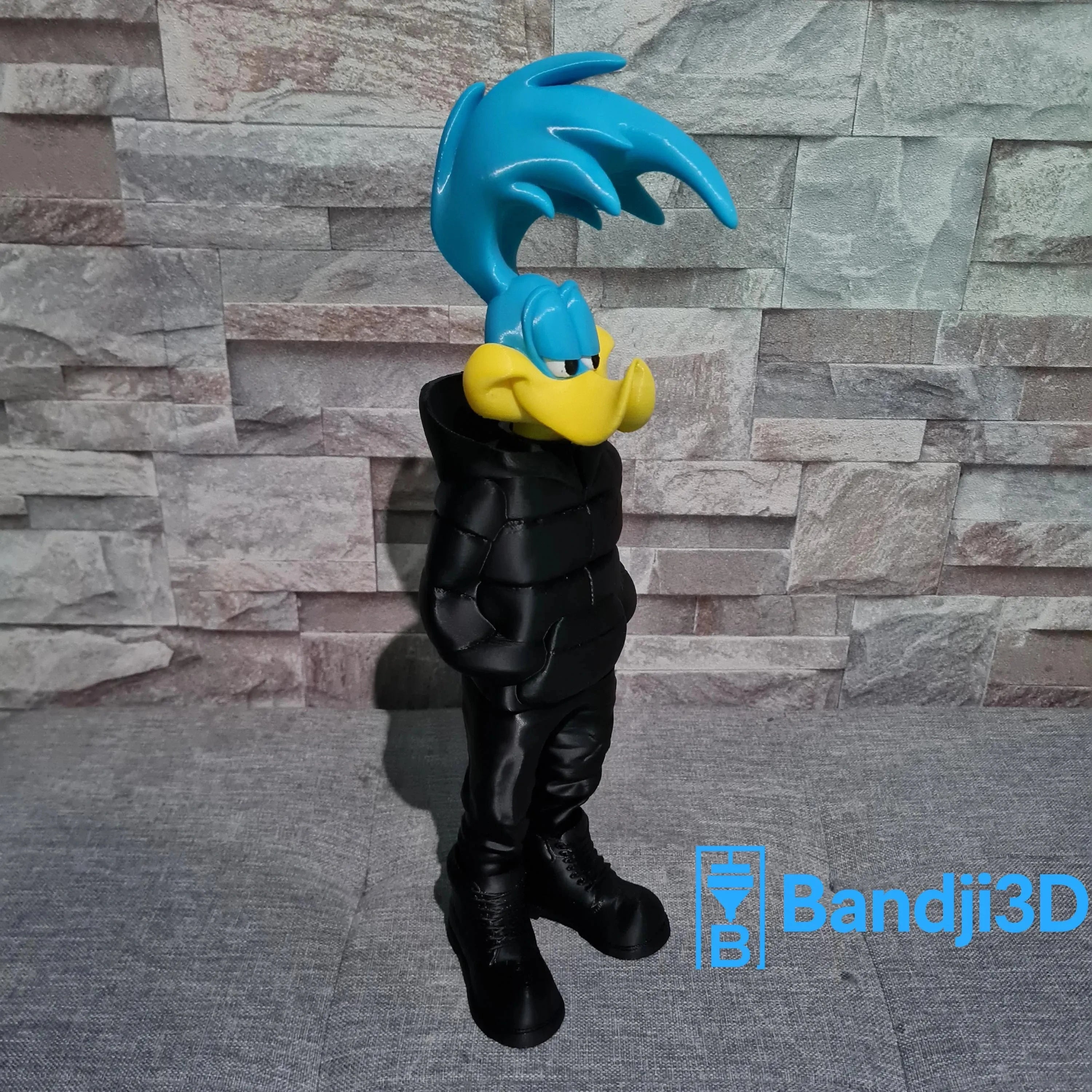 Figurine Road Runner 3D Streetwear – 34 cm Personnalisable | Bandji3D Bandji3D