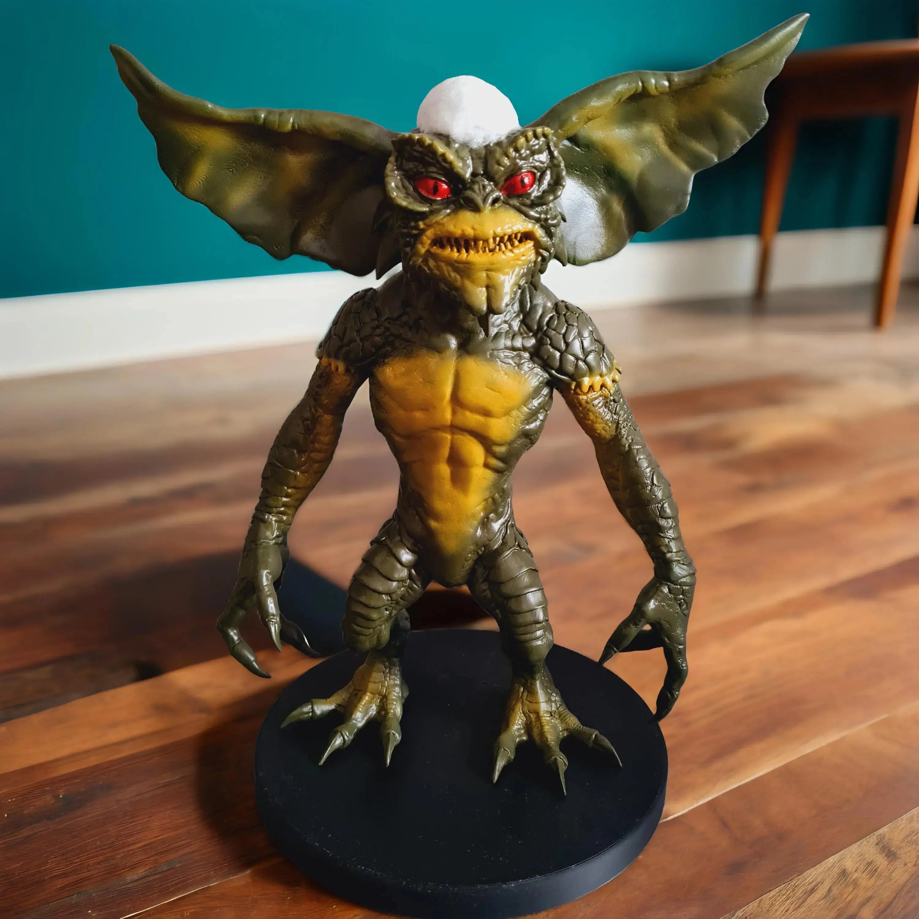 Figurine Gremlins 3D 44 cm – Sculpture Cinéma Peinte à la Main | Bandji3D Bandji3D