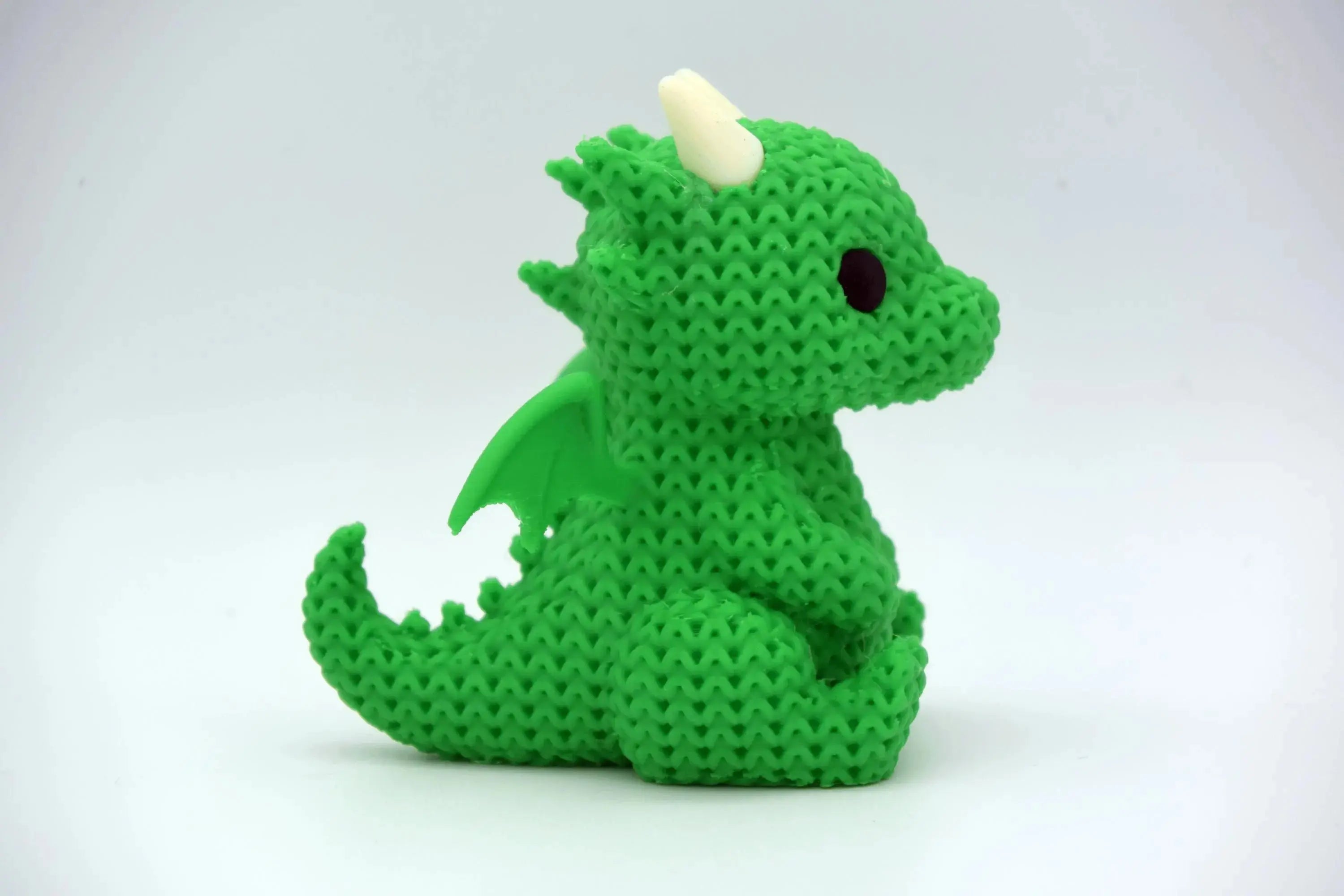 Figurine dragon tricot 3D • Sculpture fantastique artisanale • Cadeau original | Bandji3D Bandji3D