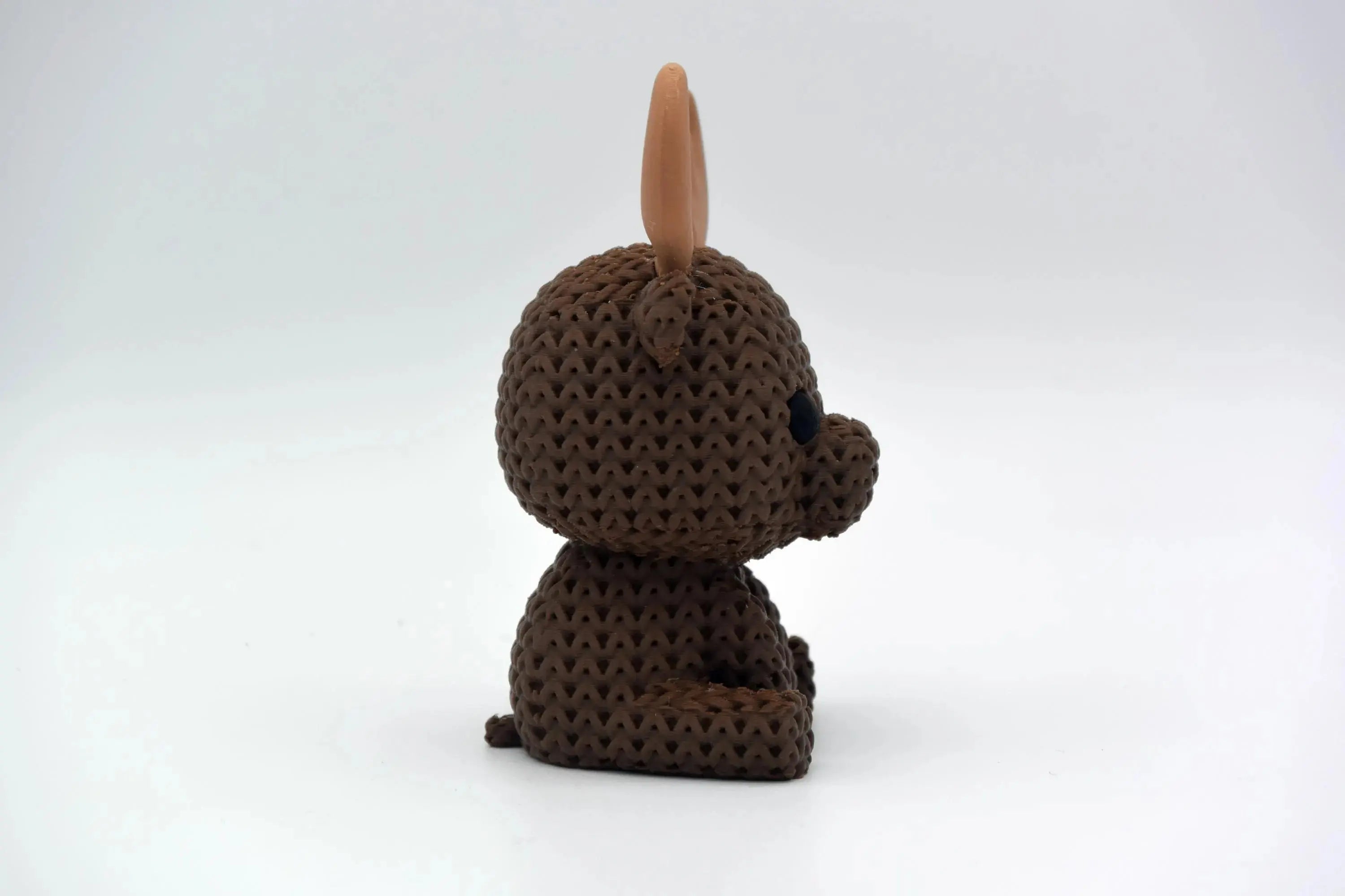 Figurine élan tricot 3D • Sculpture artisanale • Déco nature | Bandji3D Bandji3D