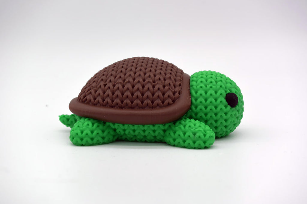 Figurine tortue tricot 3D • Sculpture artisanale • Déco marine | Bandji3D Bandji3D