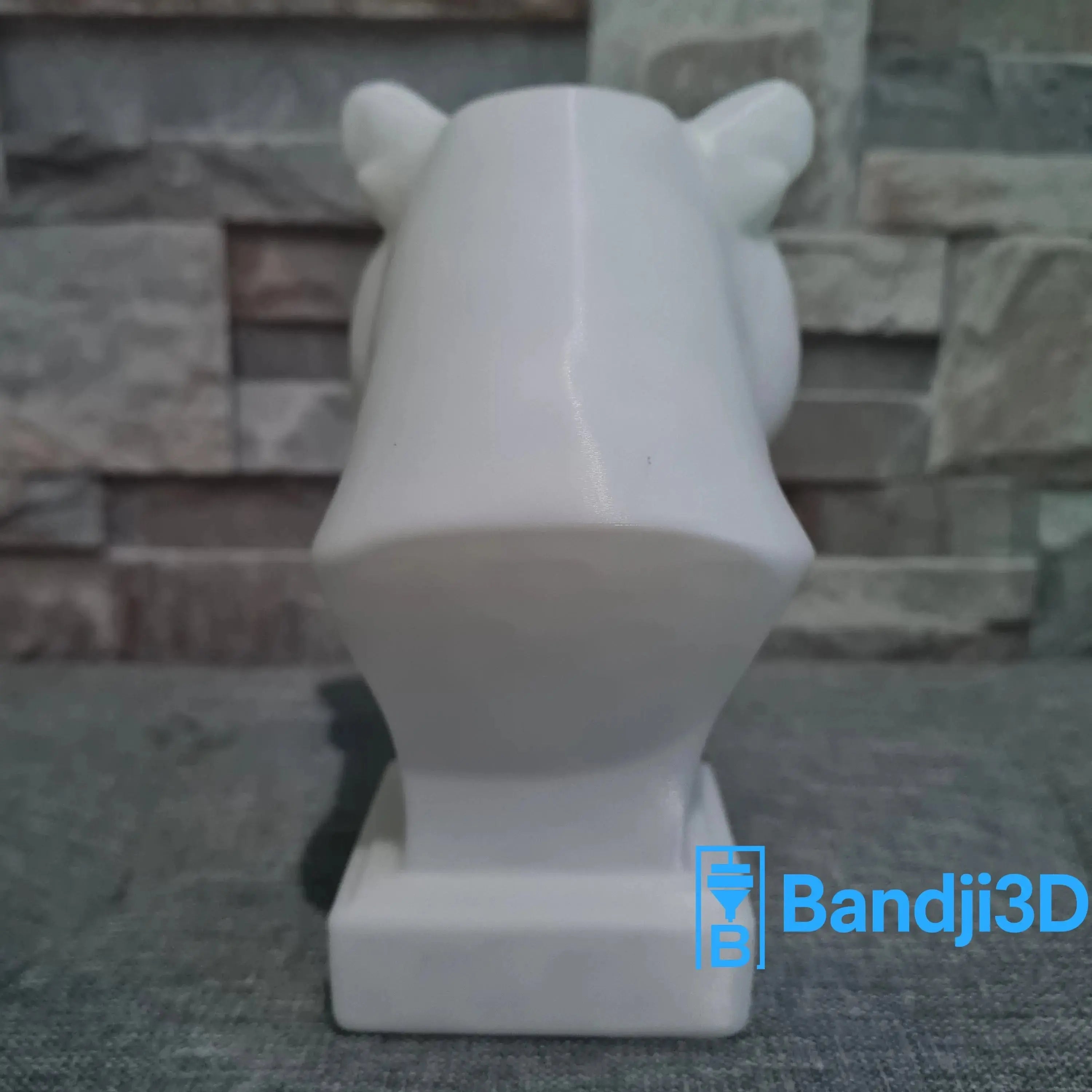 Buste Tigre 3D – Sculpture Animale Moderne & Élégante | Bandji3D Bandji3D