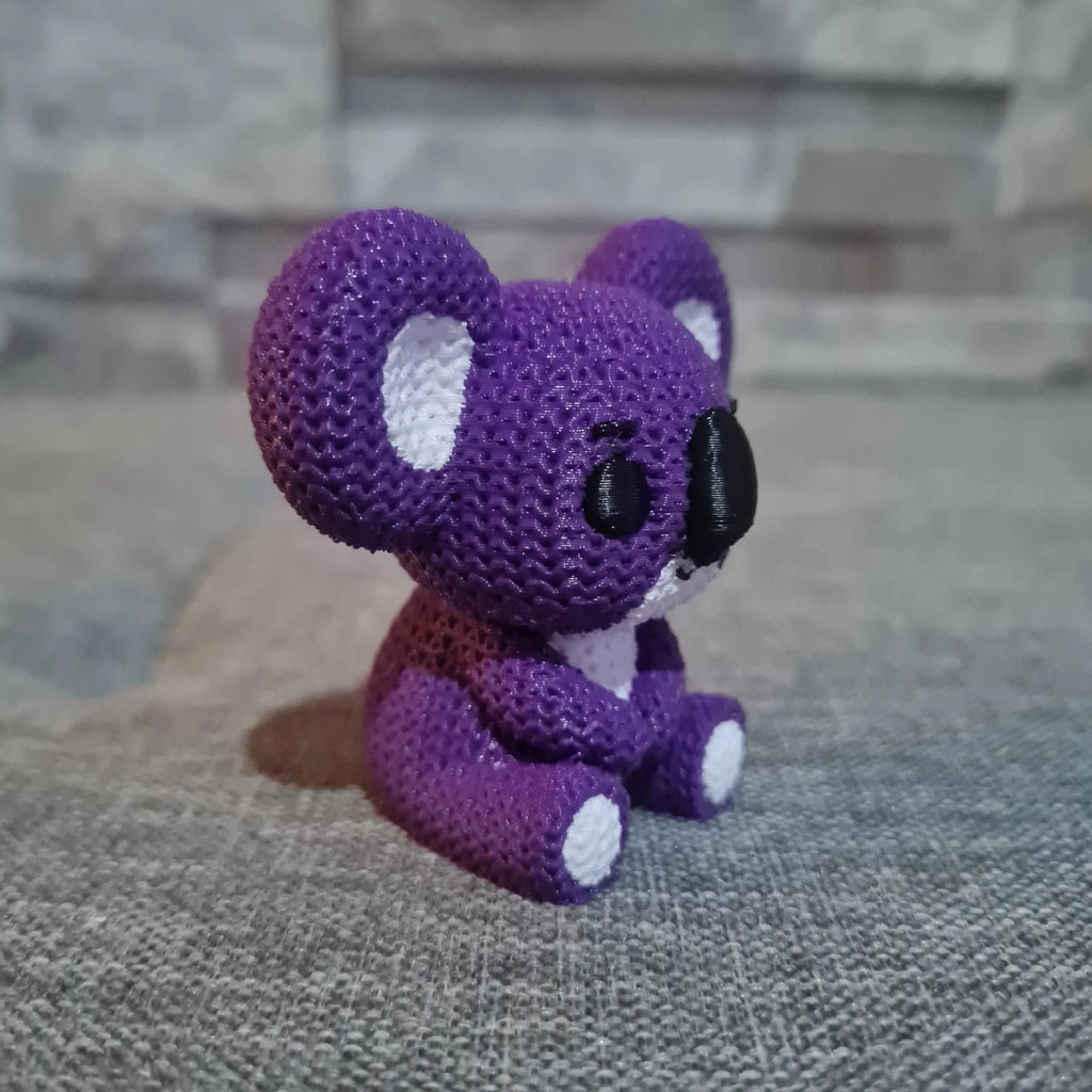 Figurine koala tricot 3D • Sculpture artisanale • Déco exotique | Bandji3D Bandji3D