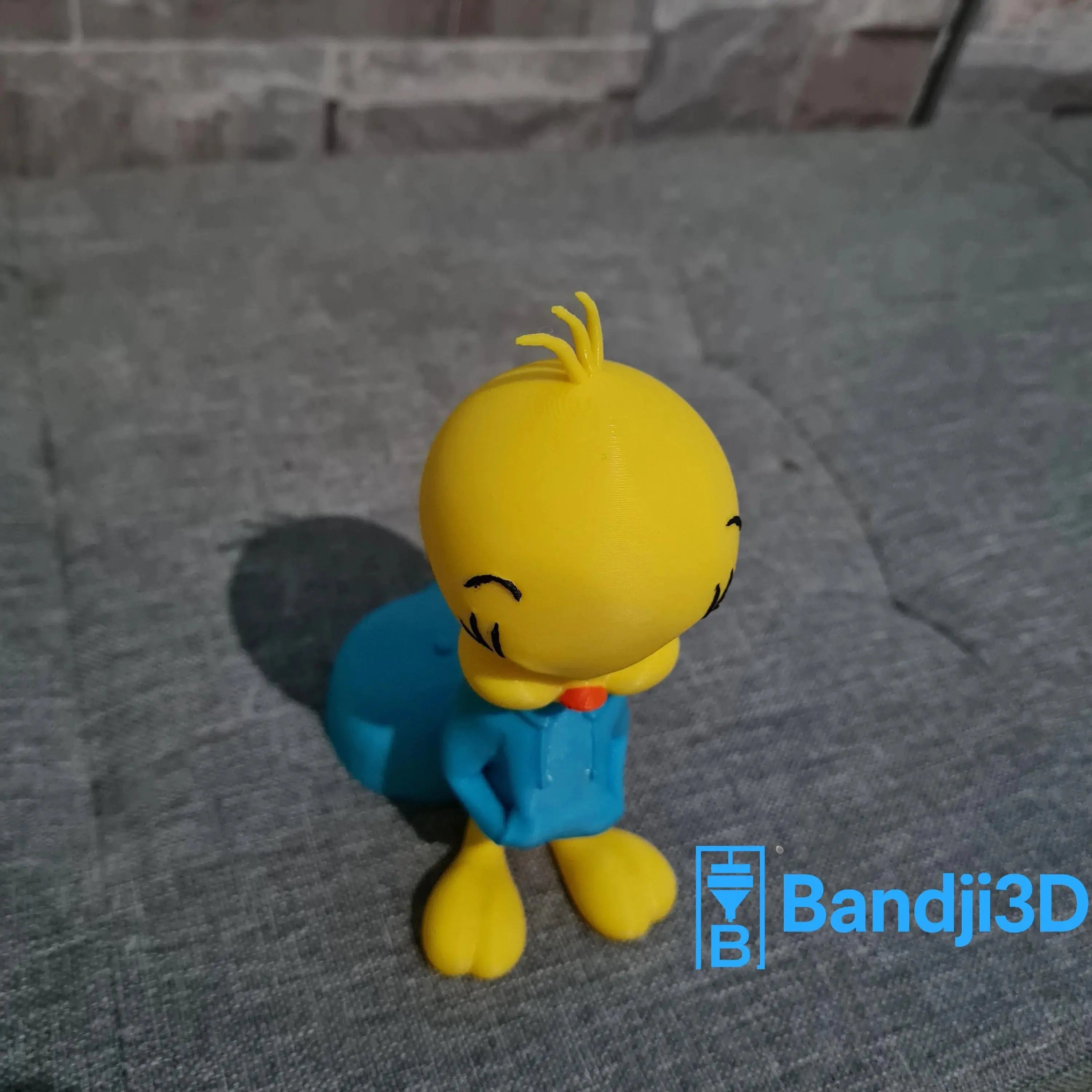 Figurine Titi 3D Streetwear – Tweety Pop Culture (13 cm / 24 cm) | Bandji3D Bandji3D