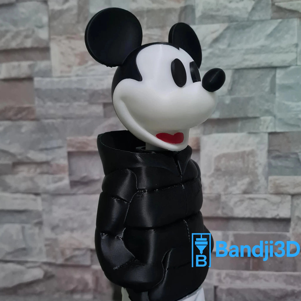 Figurine Mickey 3D Streetwear – Déco Pop Culture Personnalisable | Bandji3D Bandji3D