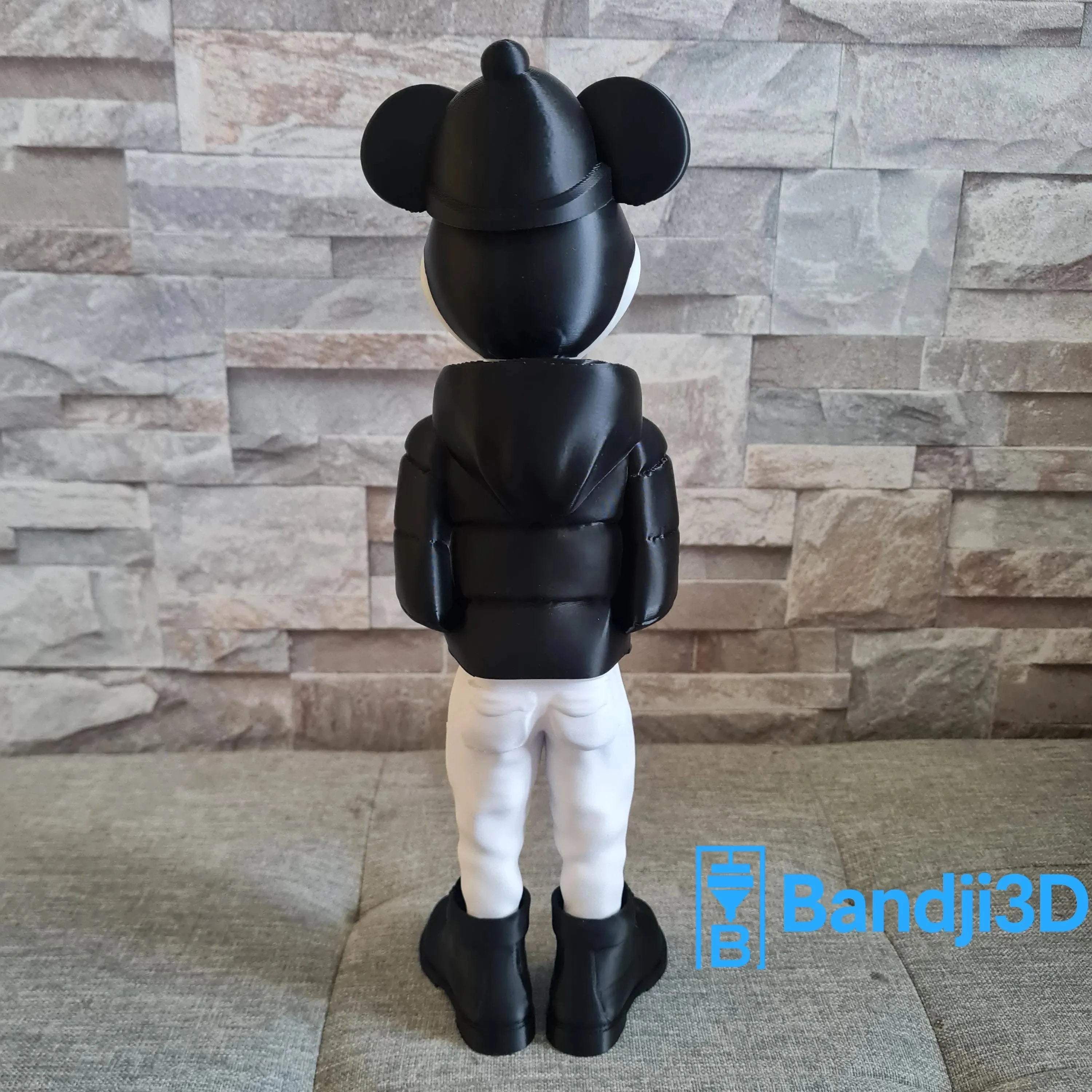 Figurine Mickey 3D Streetwear – Déco Pop Culture Personnalisable | Bandji3D Bandji3D