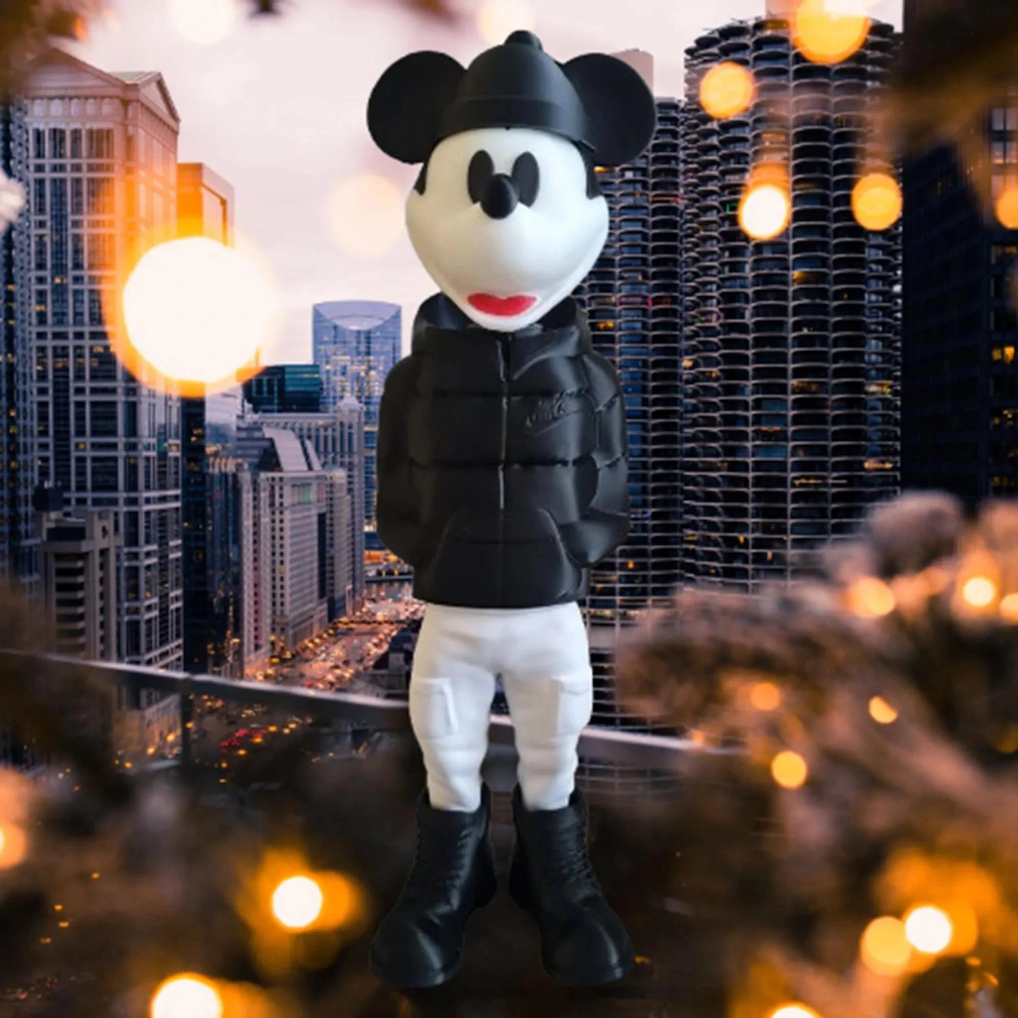 Figurine Mickey 3D Streetwear – Déco Pop Culture Personnalisable | Bandji3D Bandji3D