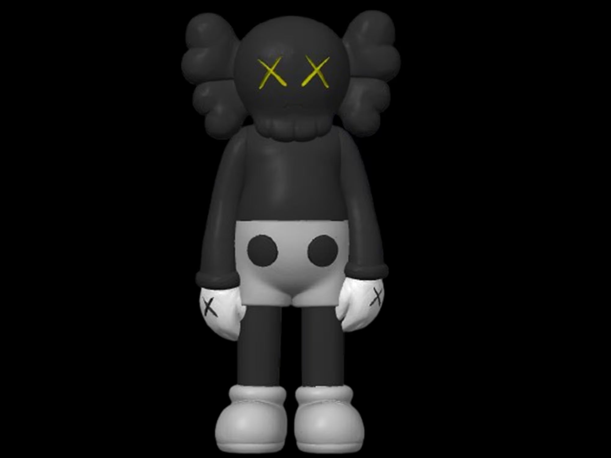 Statue KAWS 3D 1m20 – Sculpture Pop Art Design | Bandji3D Bandji3D