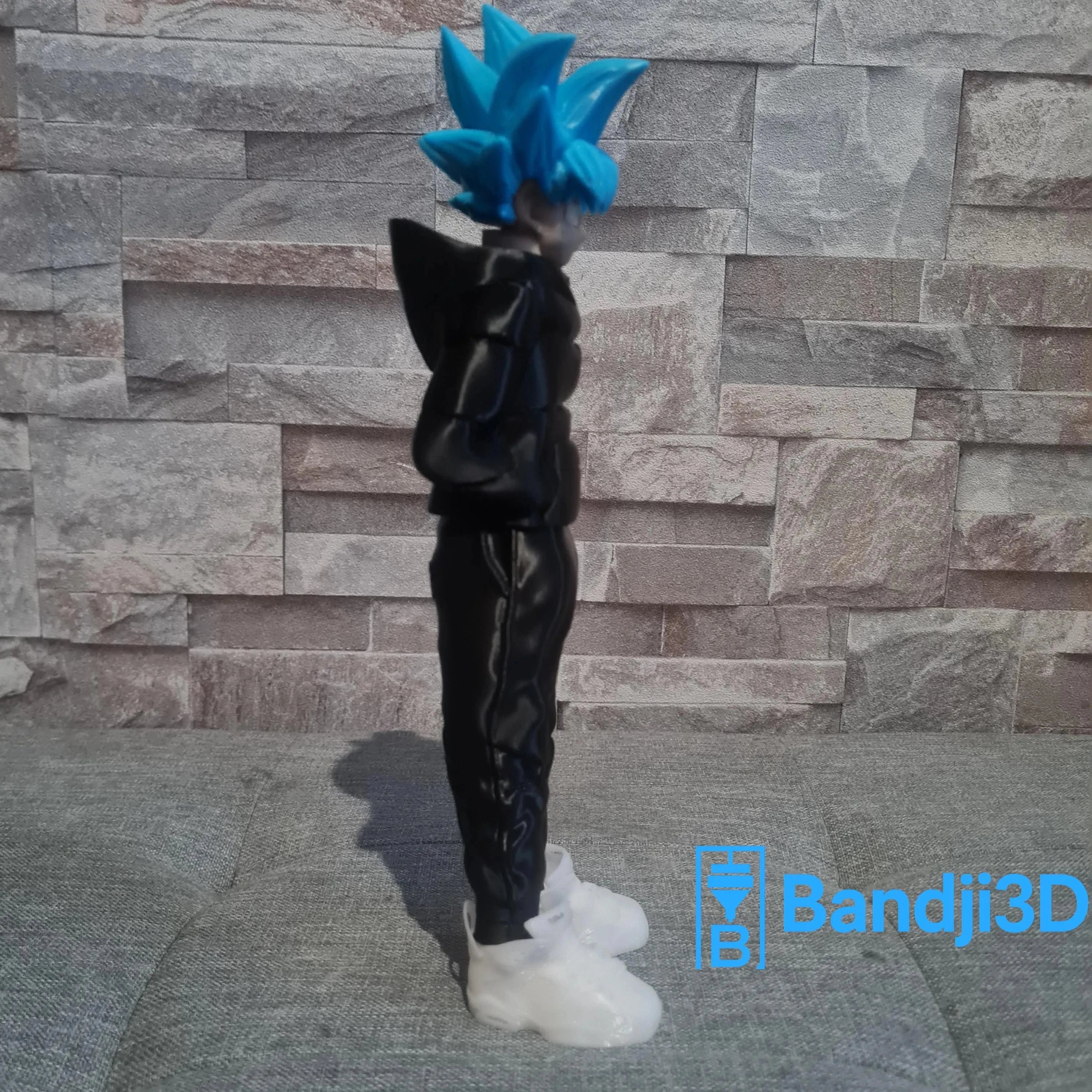 Figurine Son Goku 3D Streetwear – Saiyan Personnalisable 25 cm | Bandji3D Bandji3D