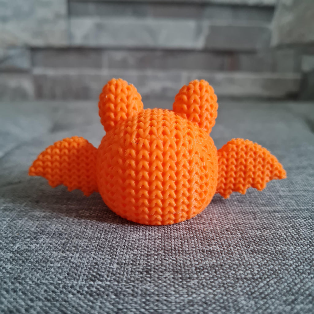 Chauve-souris 3D effet tricot – Déco Halloween & Automne cosy | Bandji3D Bandji3D