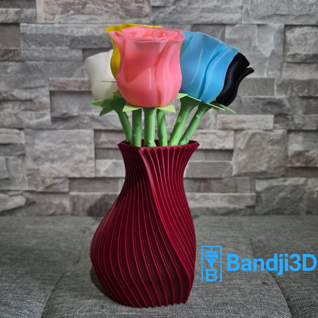 Vase Cœur 3D – Déco Romantique & Cadeau Saint-Valentin | Bandji3D Bandji3D