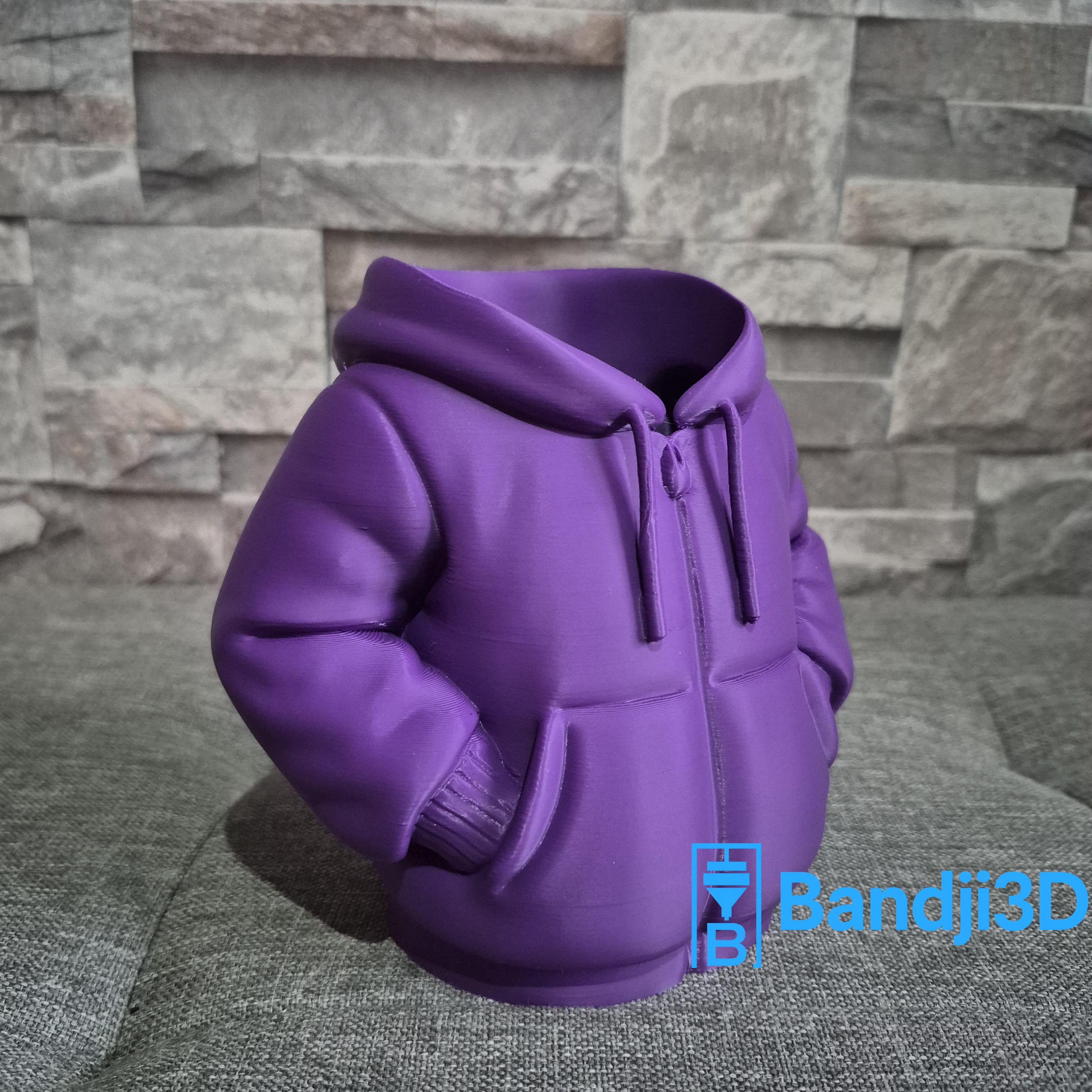 Pot à Crayons Hoodie 3D – Rangement Stylos Fun & Cadeau Original | Bandji3D Bandji3D