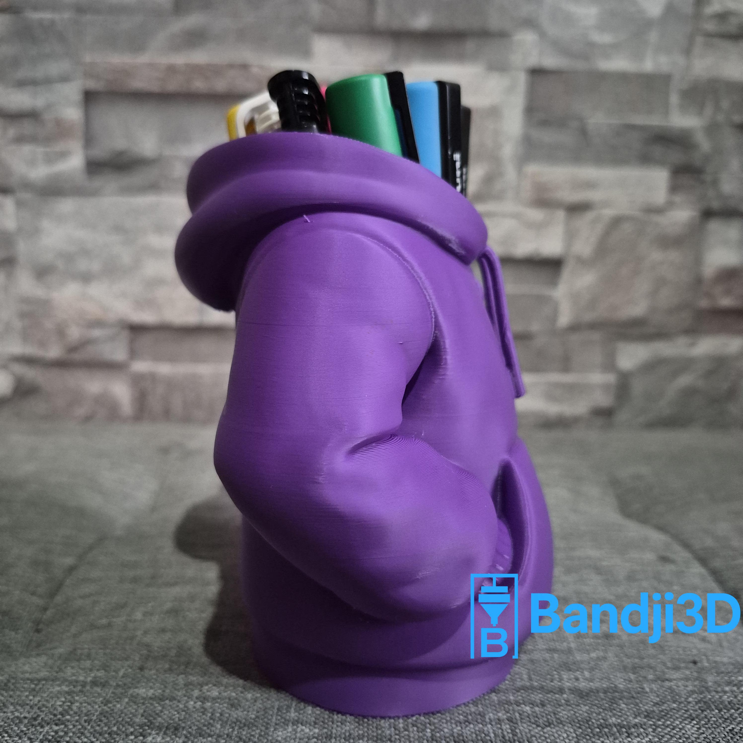 Pot à Crayons Hoodie 3D – Rangement Stylos Fun & Cadeau Original | Bandji3D Bandji3D