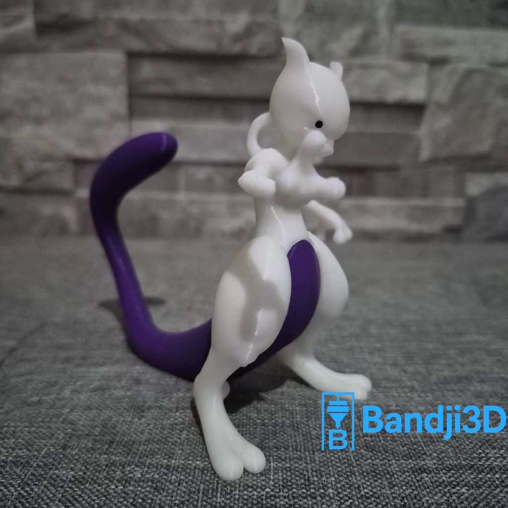 Figurine Mewtwo 3D – Sculpture Pokémon Personnalisable | Bandji3D Bandji3D