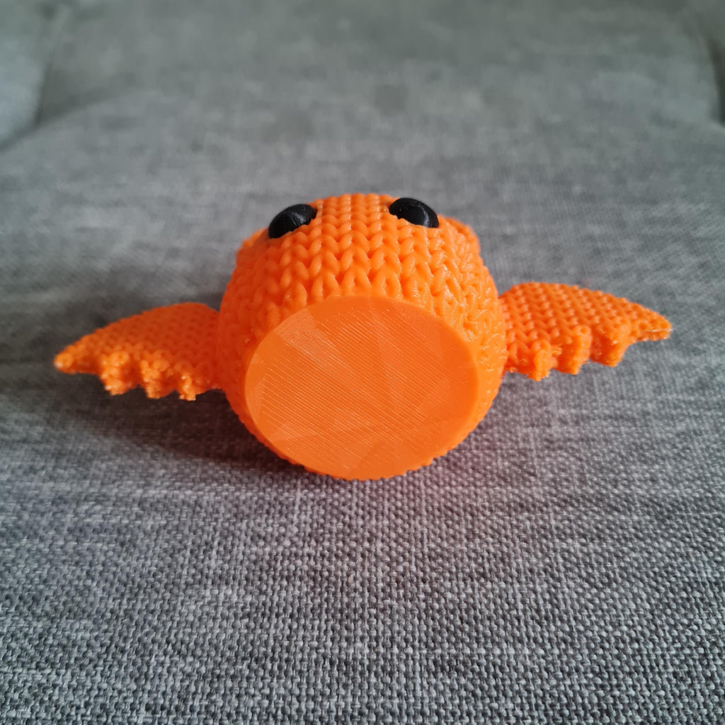 Chauve-souris 3D effet tricot – Déco Halloween & Automne cosy | Bandji3D Bandji3D