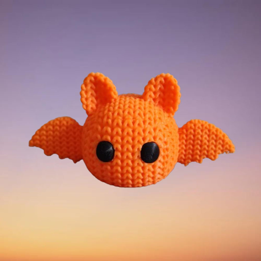Chauve-souris 3D effet tricot – Déco Halloween & Automne cosy | Bandji3D Bandji3D