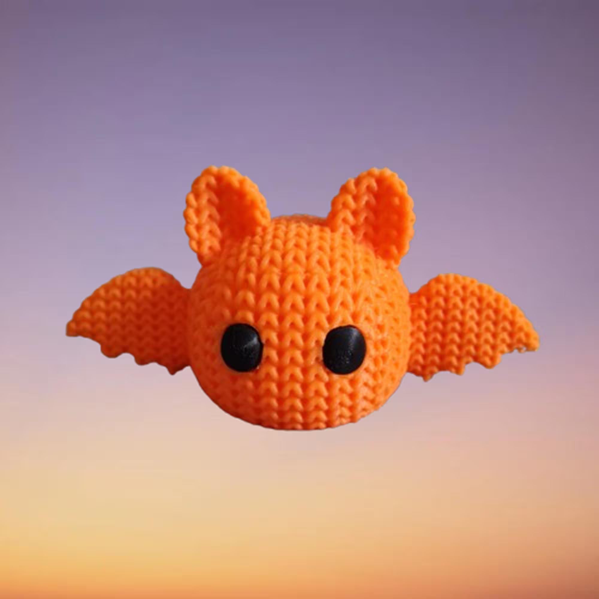 Chauve-souris 3D effet tricot – Déco Halloween & Automne cosy | Bandji3D Bandji3D