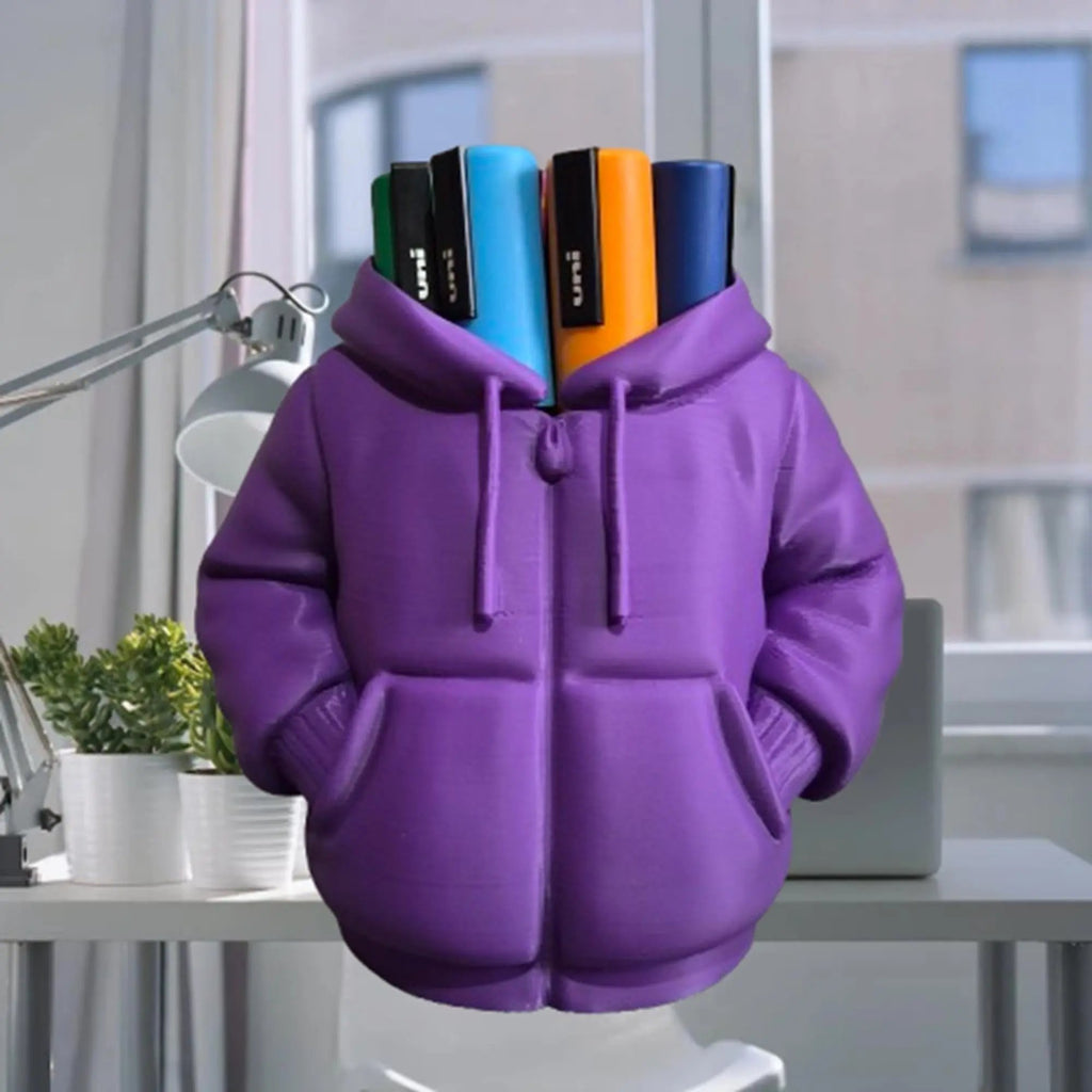 Pot à Crayons Hoodie 3D – Rangement Stylos Fun & Cadeau Original | Bandji3D Bandji3D