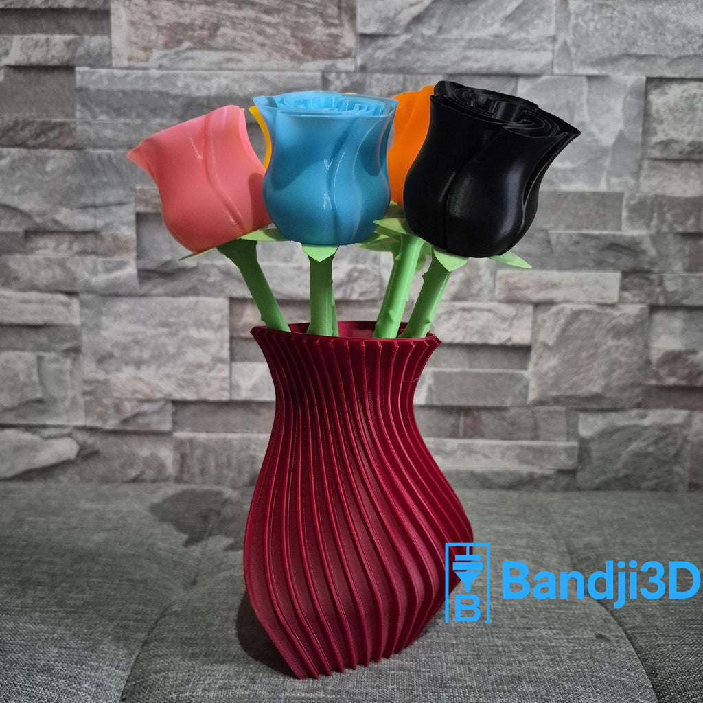 Vase Cœur 3D – Déco Romantique & Cadeau Saint-Valentin | Bandji3D Bandji3D