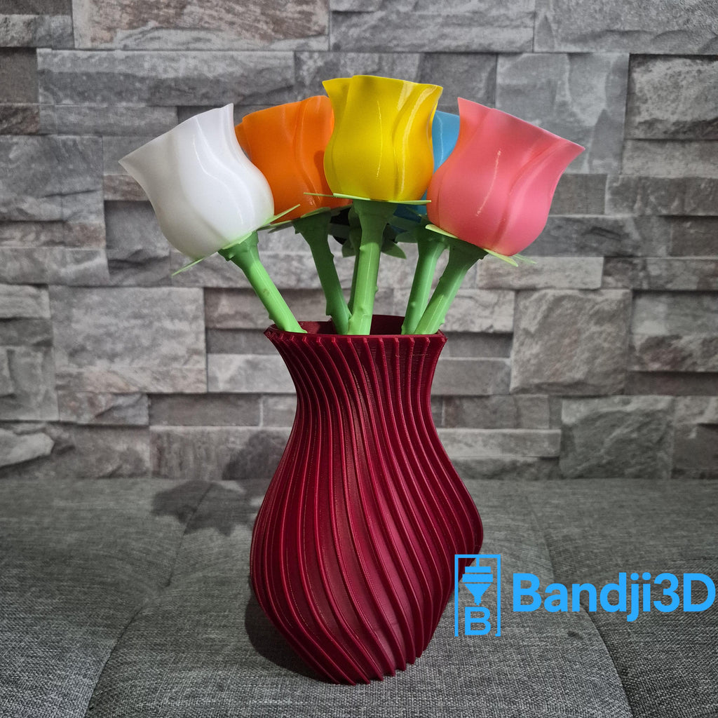 Vase Cœur 3D – Déco Romantique & Cadeau Saint-Valentin | Bandji3D Bandji3D