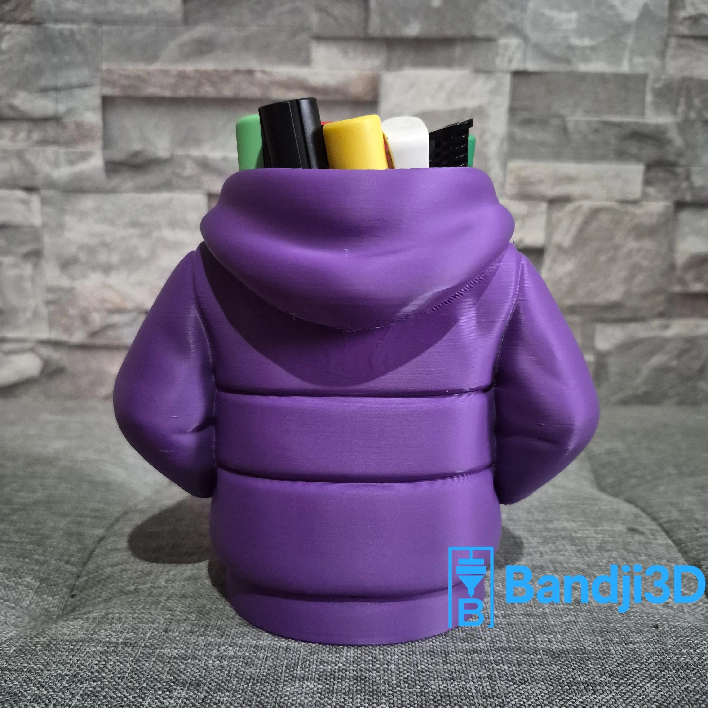 Pot à Crayons Hoodie 3D – Rangement Stylos Fun & Cadeau Original | Bandji3D Bandji3D