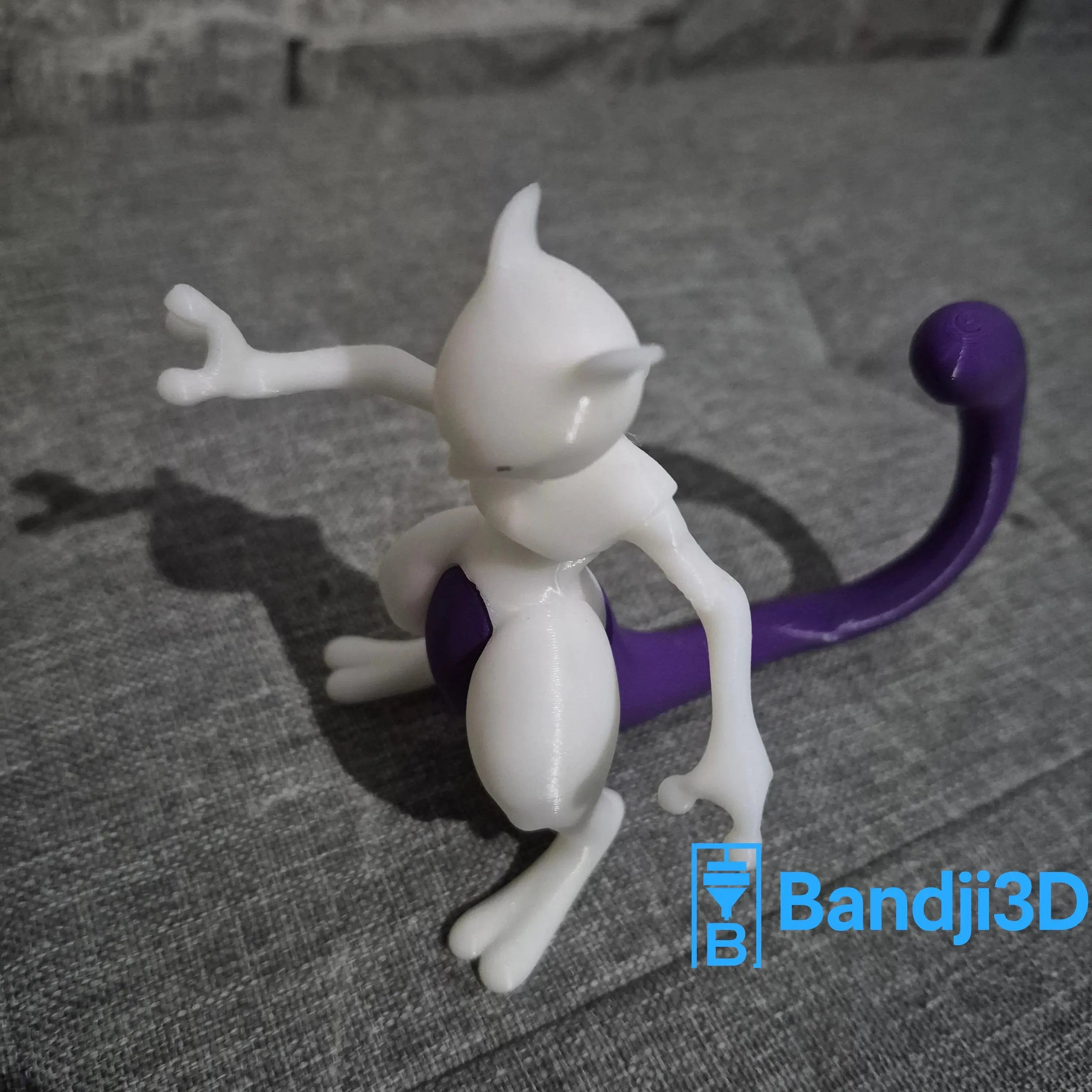 Figurine Mewtwo 3D – Sculpture Pokémon Personnalisable | Bandji3D Bandji3D