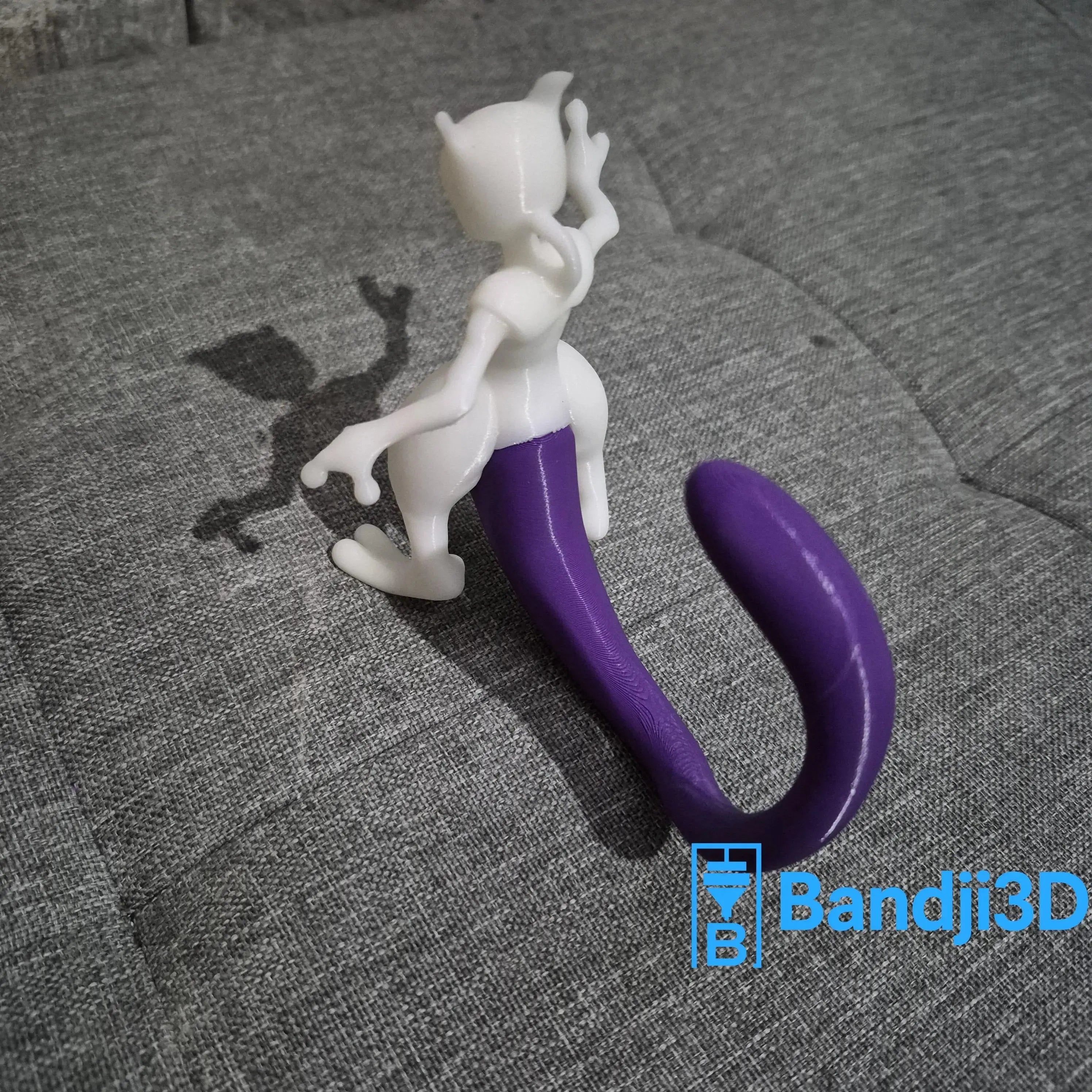 Figurine Mewtwo 3D – Sculpture Pokémon Personnalisable | Bandji3D Bandji3D