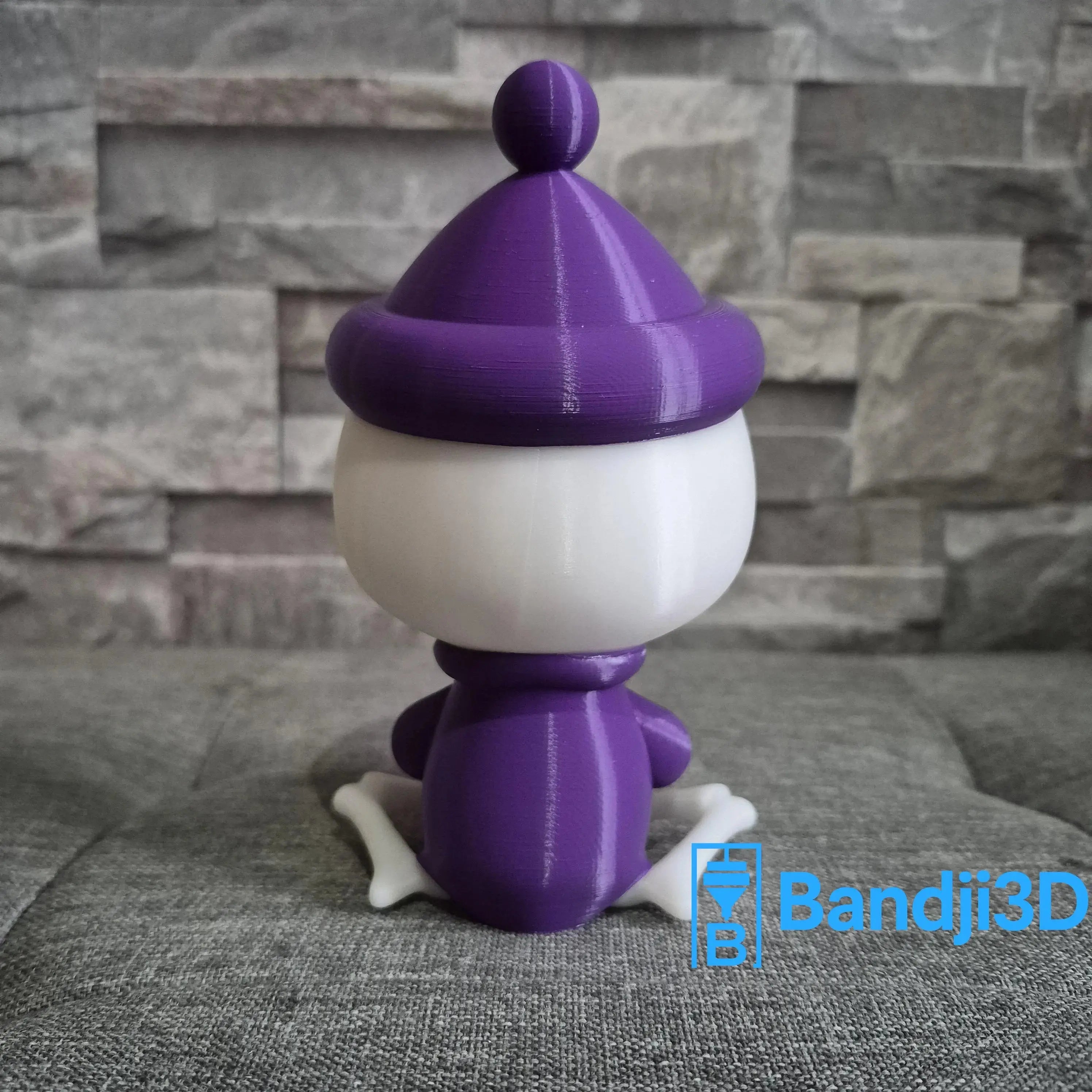 Figurine Squelette Halloween 3D – Citrouille LED ou Déco Personnalisable | Bandji3D Bandji3D