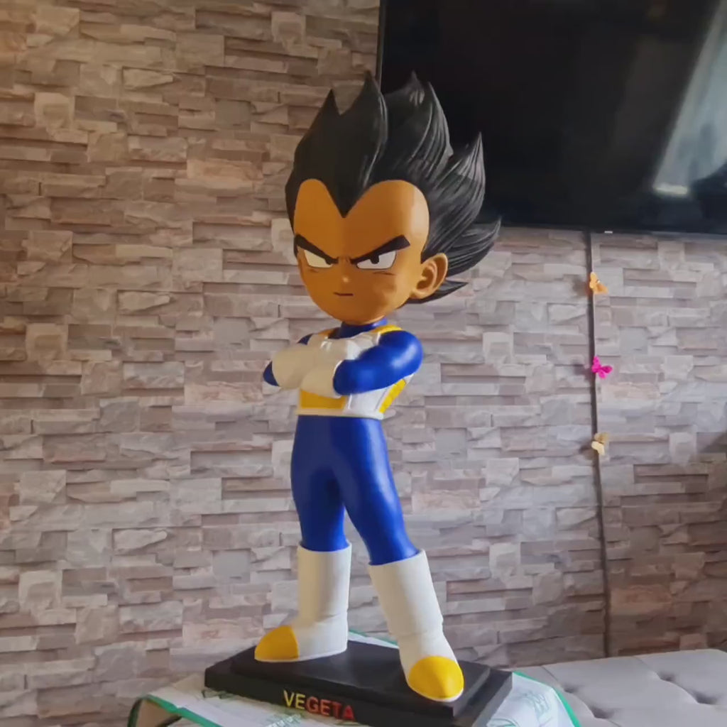 Statue inspiré de l’univers Vegeta 3D 1m10 – Figurine Géante Style Dragon Ball | Bandji3D