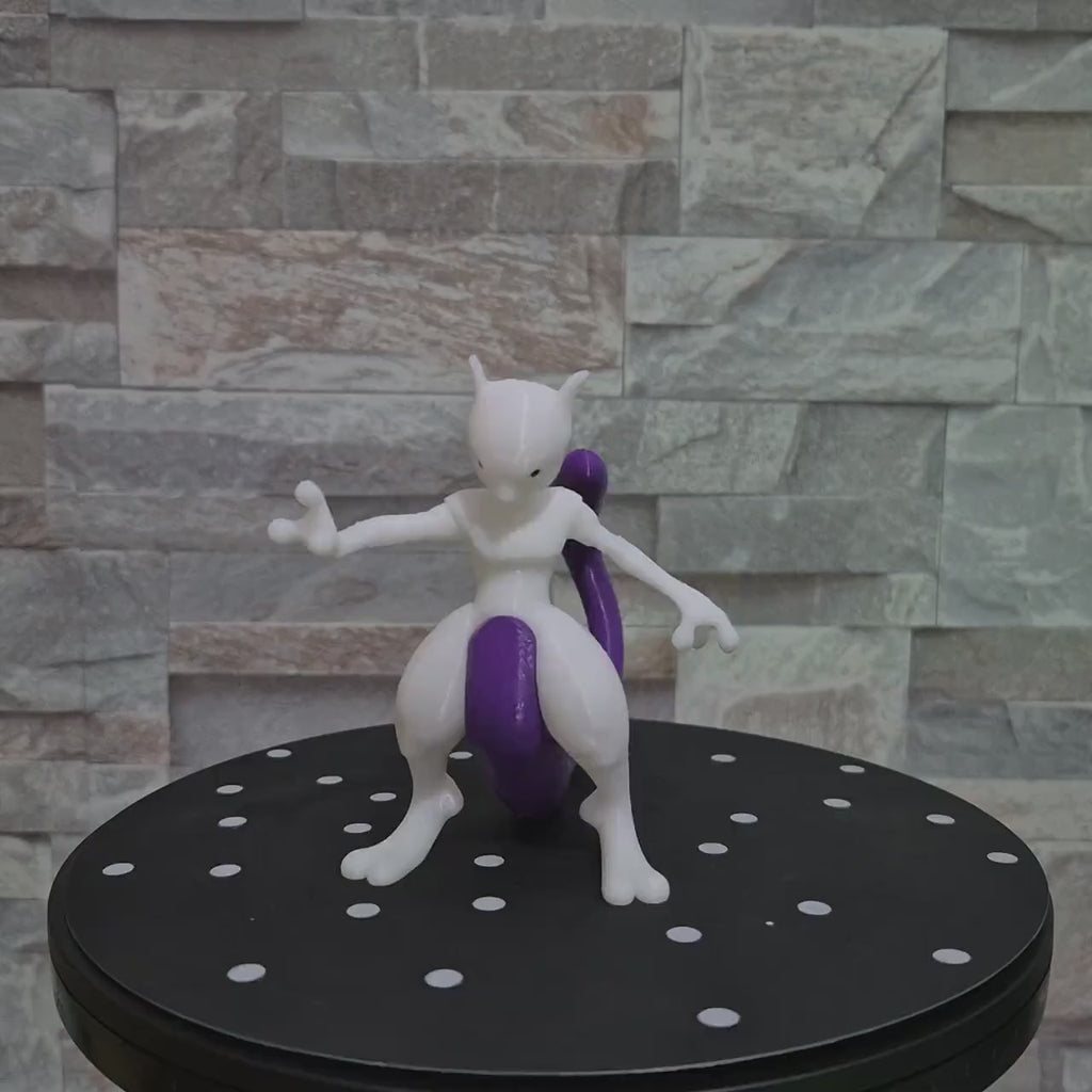 Figurine 3D style créature psychique – Sculpture décorative personnalisable