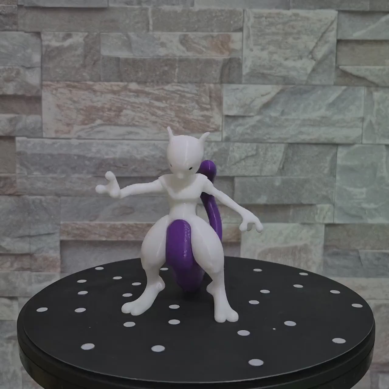 Figurine 3D style créature psychique – Sculpture décorative personnalisable