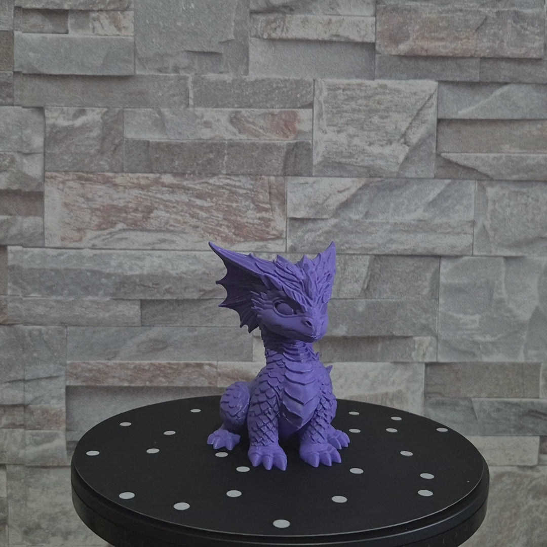 Figurine dragon imprimée en 3D – Décoration fantasy – 15 et 24 cm