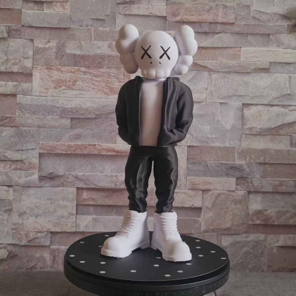 Sculpture 3D street art moderne – Figurine décorative pop art personnalisable
