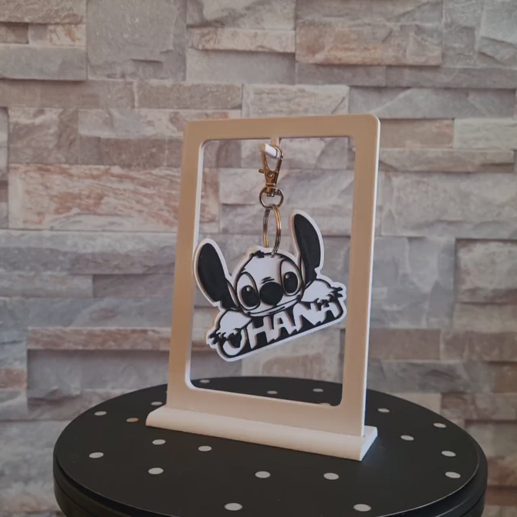 Porte-clés inspiré de l’univers Stitch 3D Personnalisé – Cadeau Mignon Fan Disney | Bandji3D